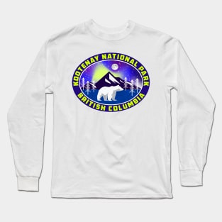 Kootenay National Park British Columbia Canada Bear Long Sleeve T-Shirt